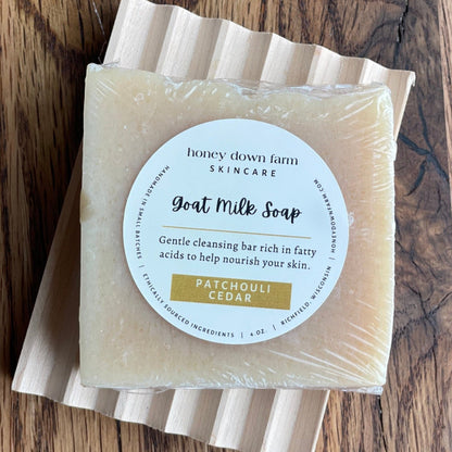 Patchouli Cedar Goat Milk Soap